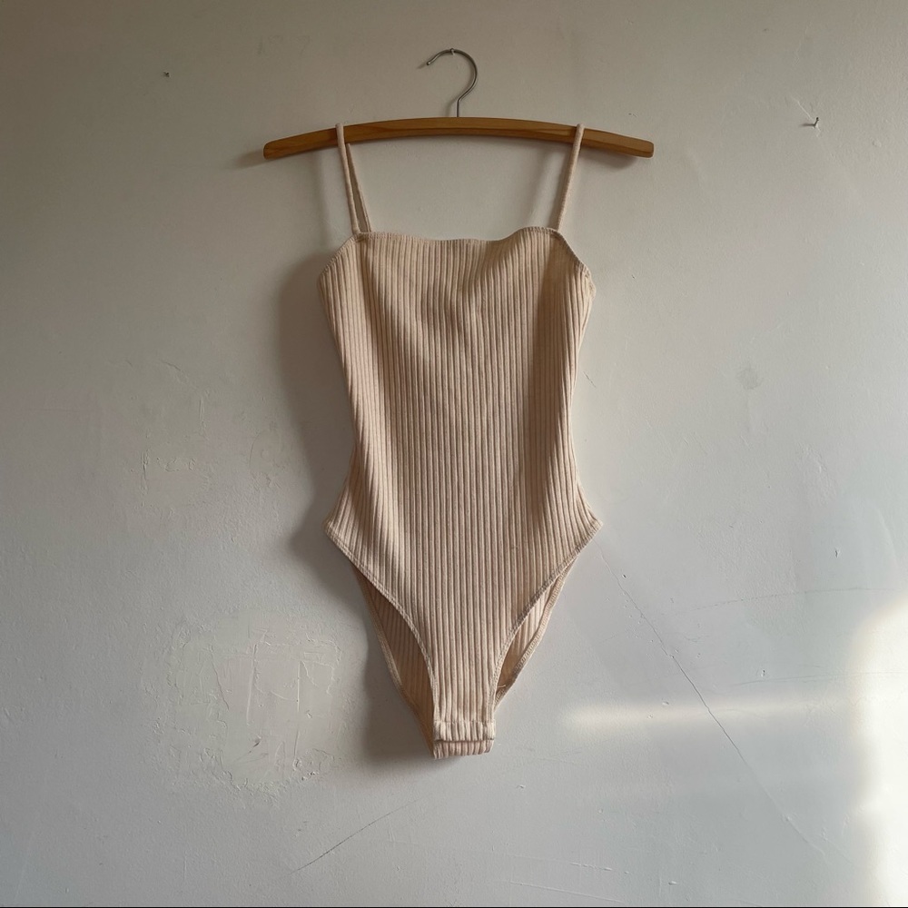 Topshop | knit ribbed bodysuit